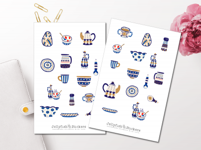 Ceramic Sticker Set